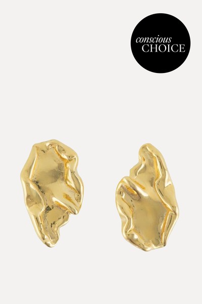 Wave Stud Earrings  from Deborah Blyth