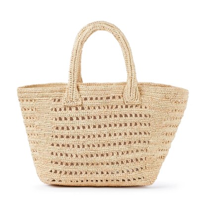 Raffia Shoulder Bag from Rae Feather