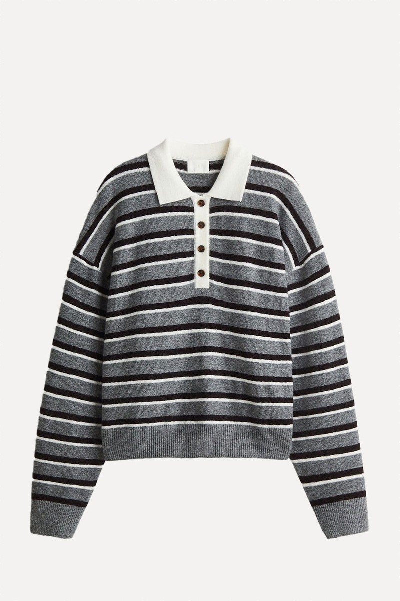Oversized Polo Jumper from H&M