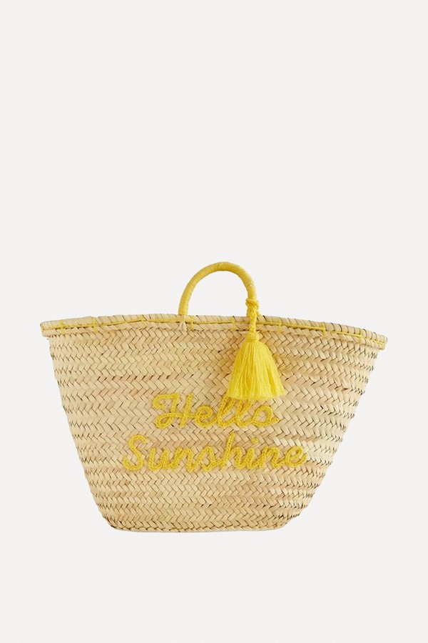 Staycay Palm Leaf Basket Bag from Boutique Bonita