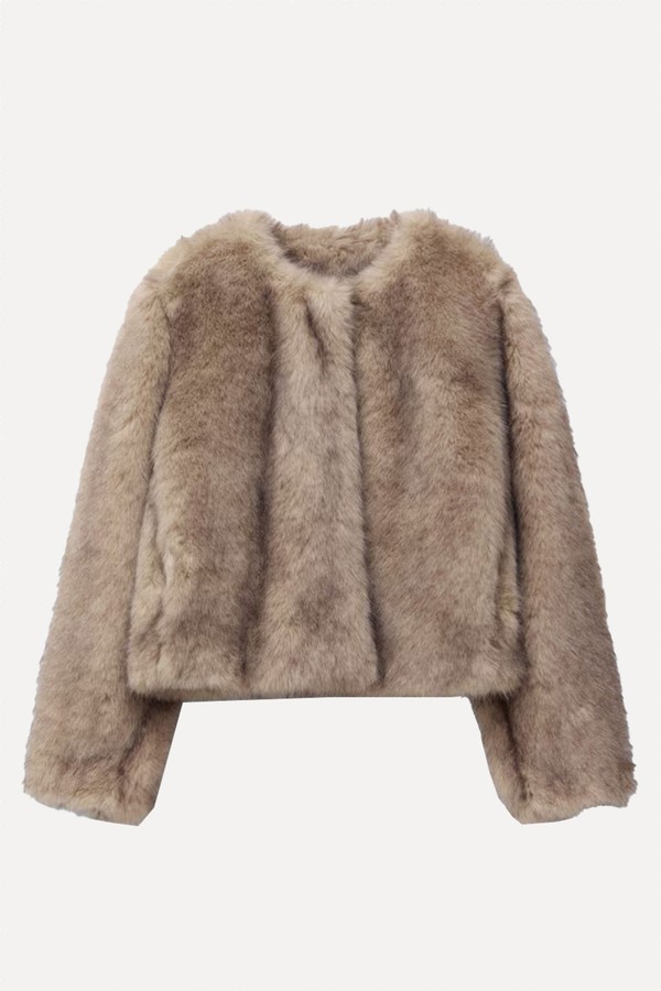 Short Faux Fur Jacket from & Other Stories