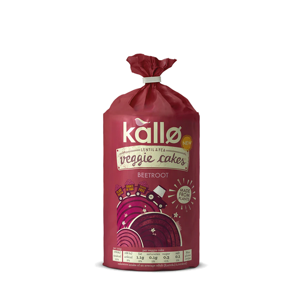 Veggie Cakes Beetroot & Balsamic from Kallo