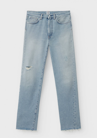 Twisted Seam Denim Distressed from Toteme