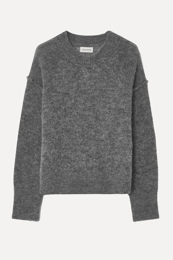 x from Brushed alpaca knit, £380 | House Of Dagmar