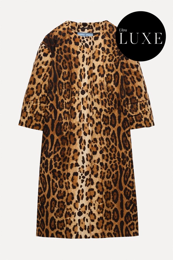 Animal-Print Coat from Prada 
