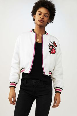 Cropped Embroidered Jacket