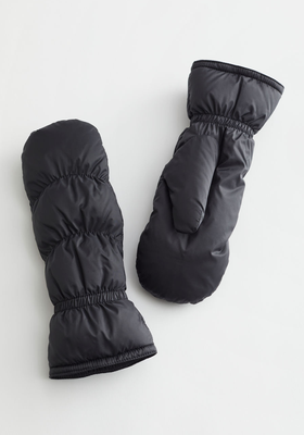 Down Padded Mittens from & Other Stories