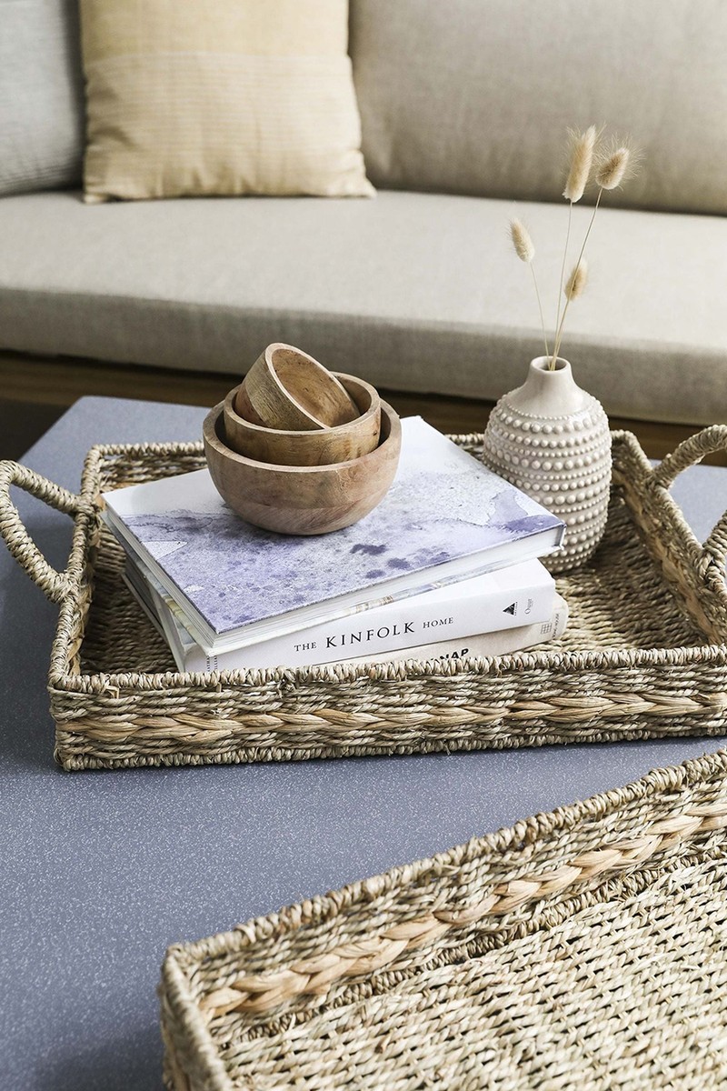 Set Of 2 Bayford Woven Trays from Garden Trading