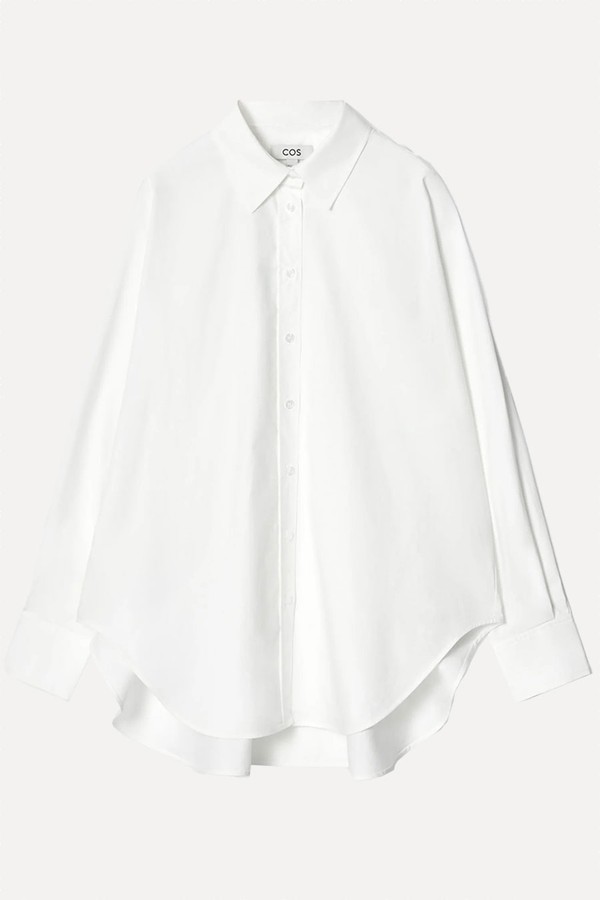 x from RELAXED COTTON SHIRT, £75 | COS