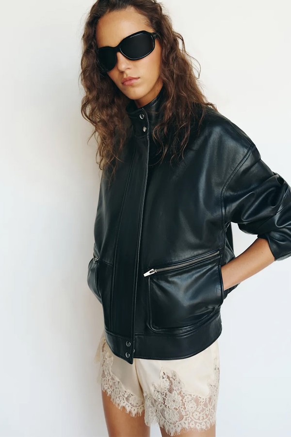 Fern Satin Shorts from Reformation