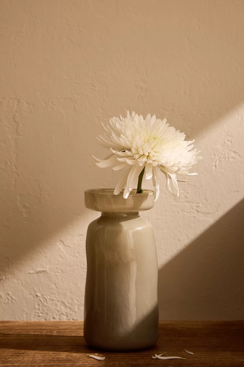 Solai Mouth-Blown Glass Vase from Broste Copenhagen