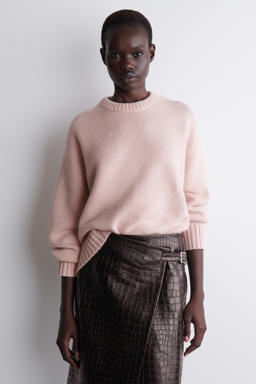 Chunky Cashmere Crew-Neck Jumper