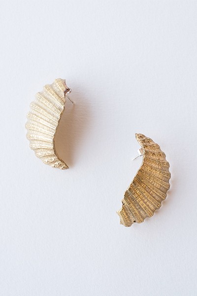 Shell Fragment Earrings from Zoe Morton