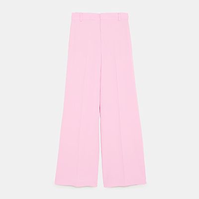 Coloured Wide-Leg Trousers from Zara