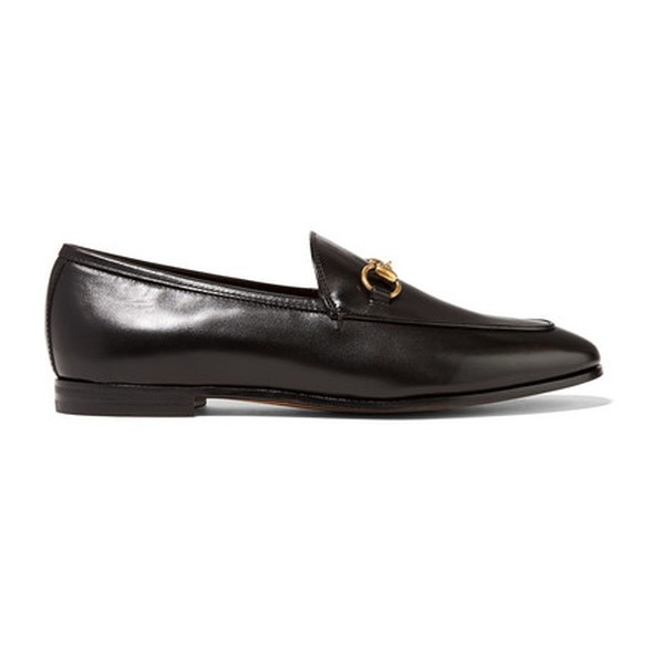 Jordaan Horsebit-Detailed Leather Loafers from Gucci