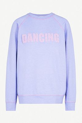 Dancing Cotton-Blend Sweatshirt from Sandro