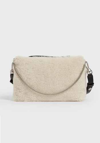 Eve Shearling Crossbody Bag from AllSaints