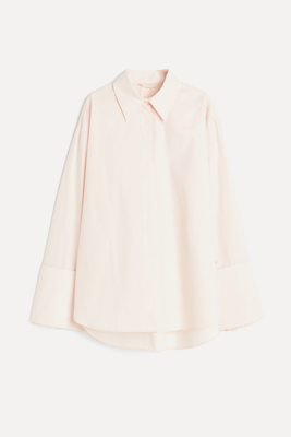 Oversized Wide-Cuffed Shirt  from H&M