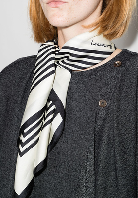 No.1 striped scarf from Lescarf
