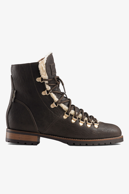 Warm Lined Lace Up Boot from Russell & Bromley