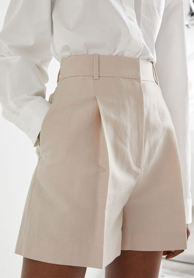Tailored Linen Shorts from & Other Stories