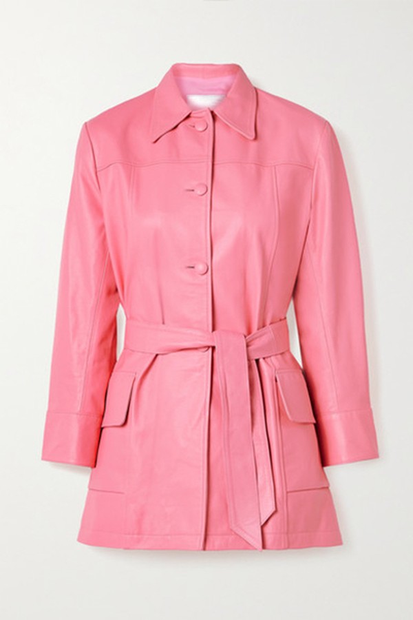 The Somerset Belted Leather Jacket from The Mighty Company
