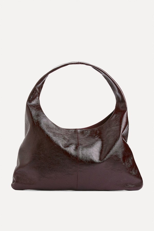 Shiny Leather Bag from ARKET