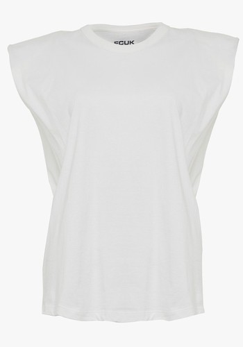 Shoulder Pad Jersey Tank Top