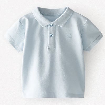 Plain Polo Shirt With Embroidery