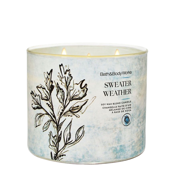 Sweater Weather 3-Wick Candle from Bath & Body Works