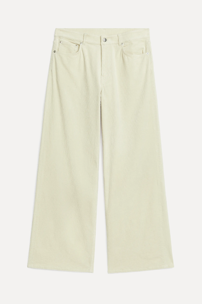 Wide Corduroy Trousers from ARKET