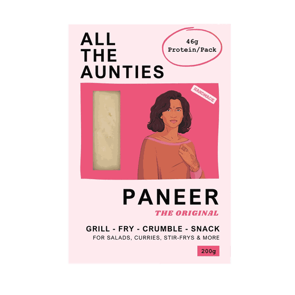 Original Plain Paneer from All The Aunties