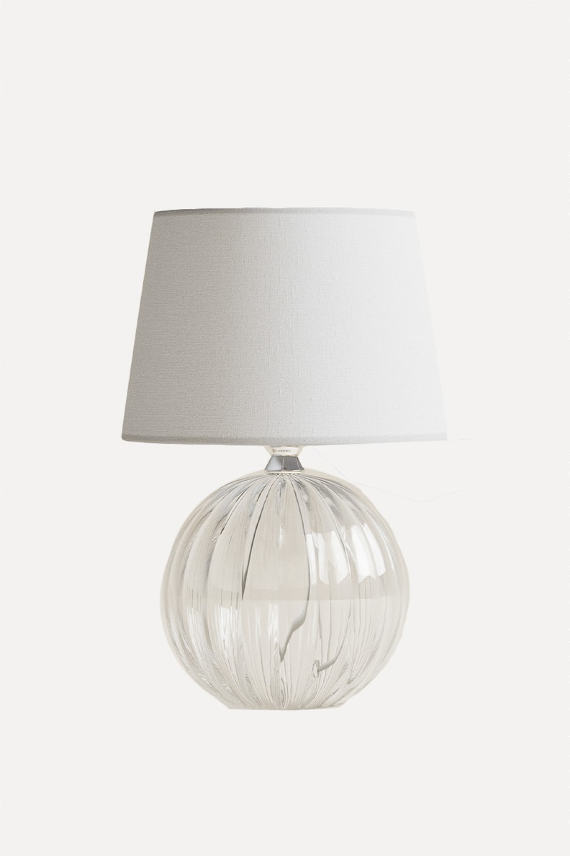 Glass Table Lamp