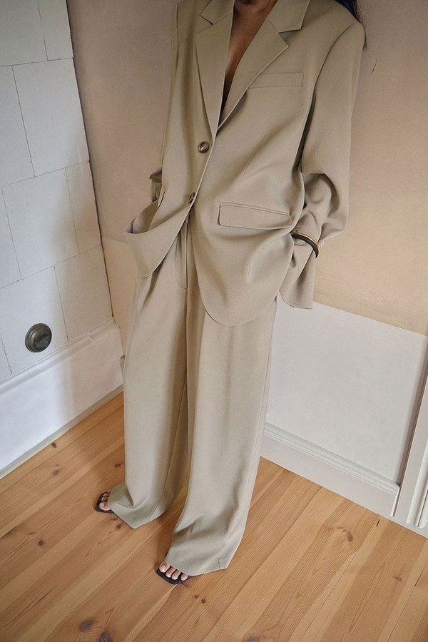 Oversized Blazer With Wide Sleeves from Na-kd