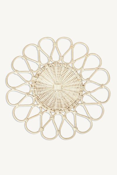 Rattan Petal Placemat – Set Of Four from Duchess & Butler