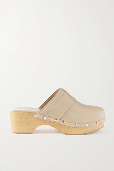 Bibi Leather Clogs