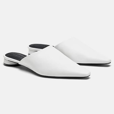 Leather Mules from Zara