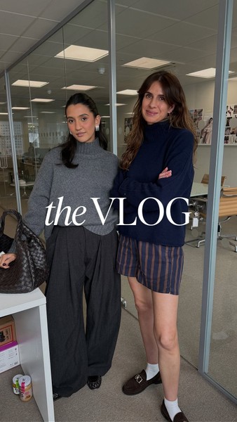 What was the last text you sent? Head over to the ‘other app’ to see a Wednesday at the SheerLuxe office, featuring hail-storm drama, a visit from @bengallagher09 & a luxury fashion brainstorm…