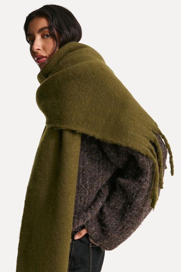 Solid-Coloured Scarf from Bershka