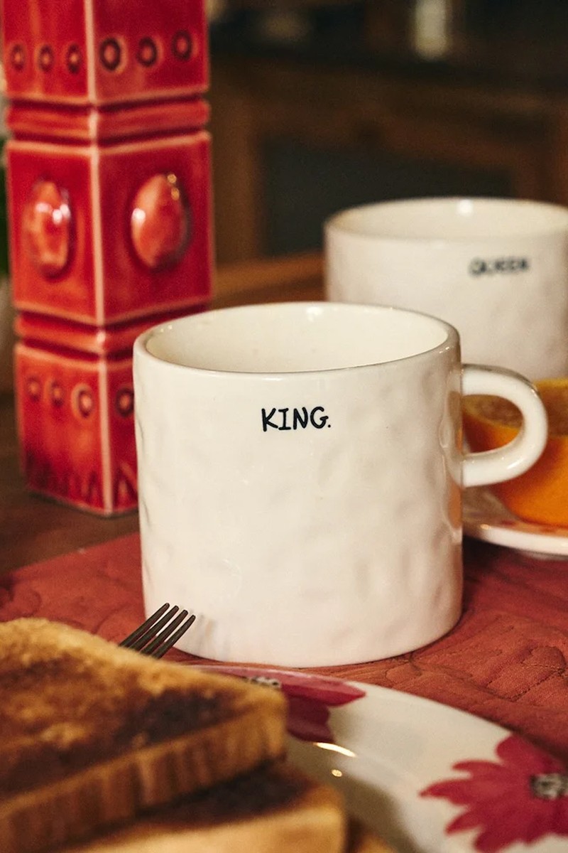 King Ceramic Mug from Anna + Nina