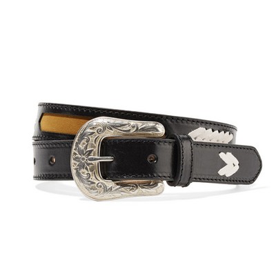 Tigoo Embroidered Leather Belt from Isabel Marant