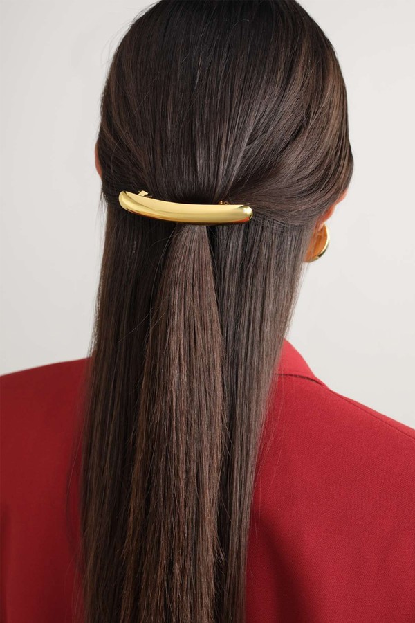 The Molly Gold-Plated Hair Clip from LIÉ STUDIO