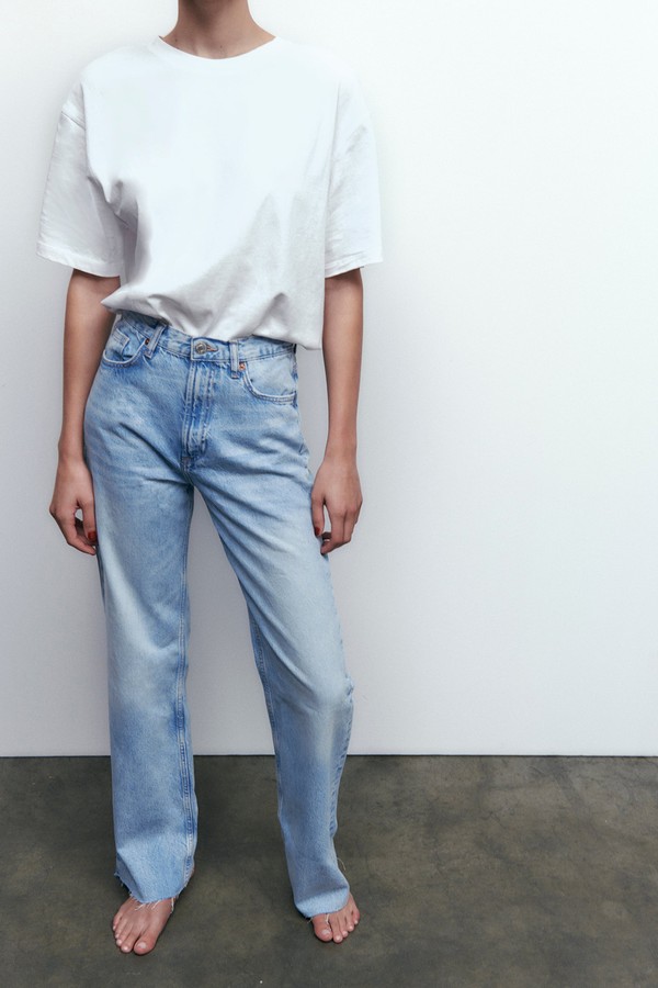 Wide-Leg TRF Jeans from Zara