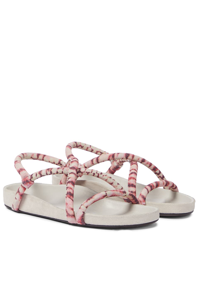 Erka Tie-Dye Suede Sandals from Isabel Marant