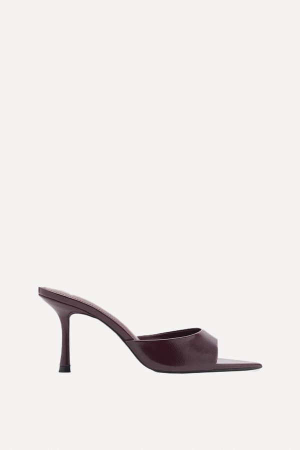 Pointed Heel Sandals from Mango