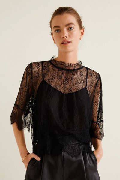 Lace Blouse from Mango