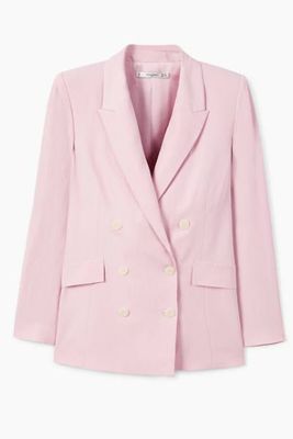 Double-Breasted Structured Blazer from Mango