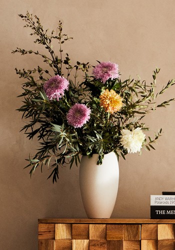 Rough-Textured Decorative Vase from Zara