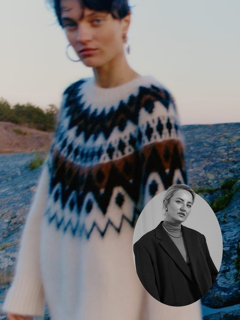 Oversized Mohair-Blend Jumper from & Other Stories