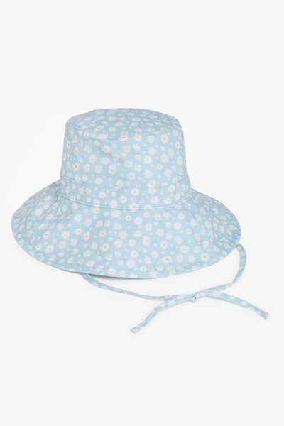 Wide Brim Daisy Bucket Hat from Monki